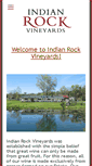 Mobile Screenshot of indianrockvineyards.com